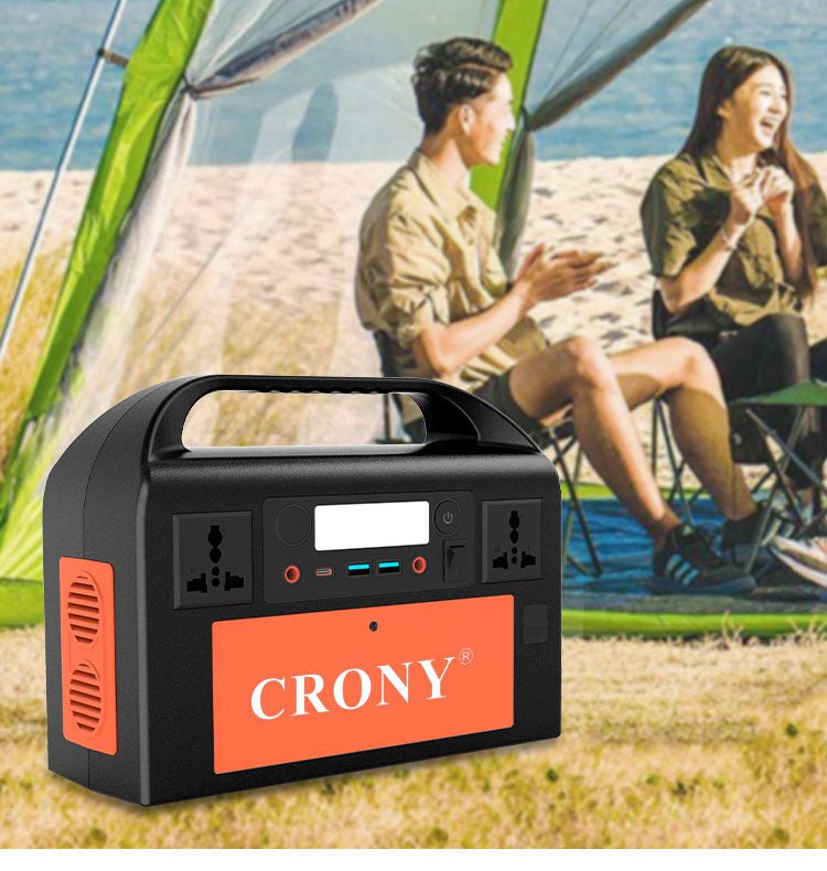 CRONY OKD300 Portable Power Station Portable Power Station 300W Backup Lithium Battery 314Wh 110V Pure Sine Wave AC Socket Solar Generator Power Supply - Edragonmall.com