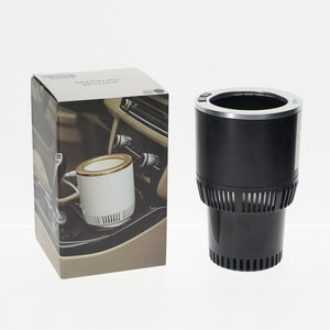 CRONY PT-C301 BG Vehicle Heat and Cold Car cup holder cooling & warming auto cup | Silver
