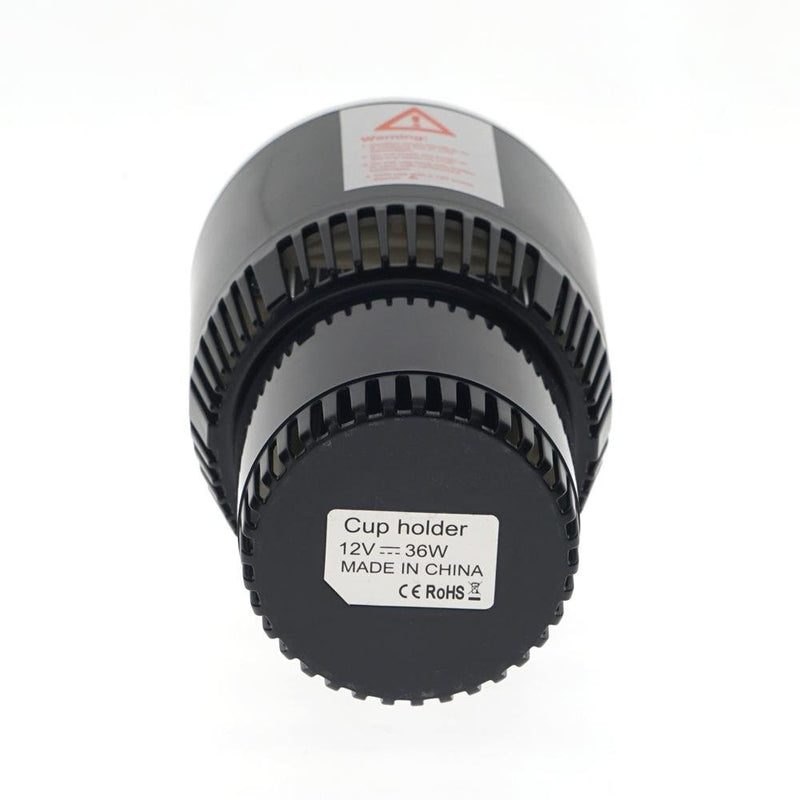 CRONY PT-C301 BG Vehicle Heat and Cold Car cup holder cooling & warming auto cup | Silver - Edragonmall.com