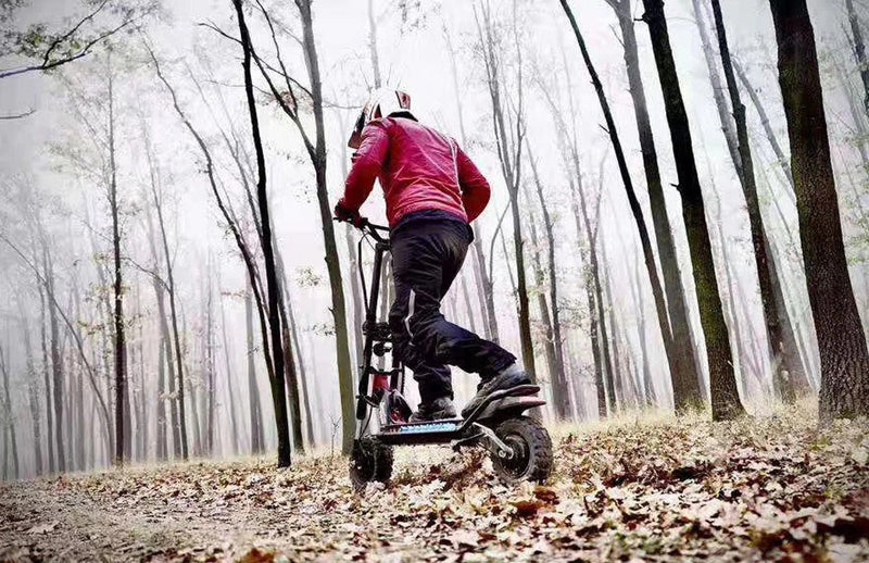 CRONY Q12 Max Speed 90 KM/H dual-drive high-speed SUV electric scooter Front and rear hydraulic brakes Aluminum alloy frame | Black - Edragonmall.com