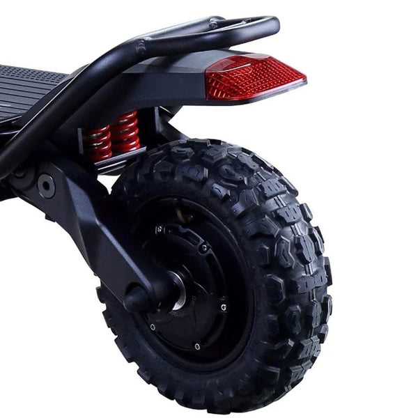 CRONY Q12 Max Speed 90 KM/H dual-drive high-speed SUV electric scooter Front and rear hydraulic brakes Aluminum alloy frame | Black - Edragonmall.com