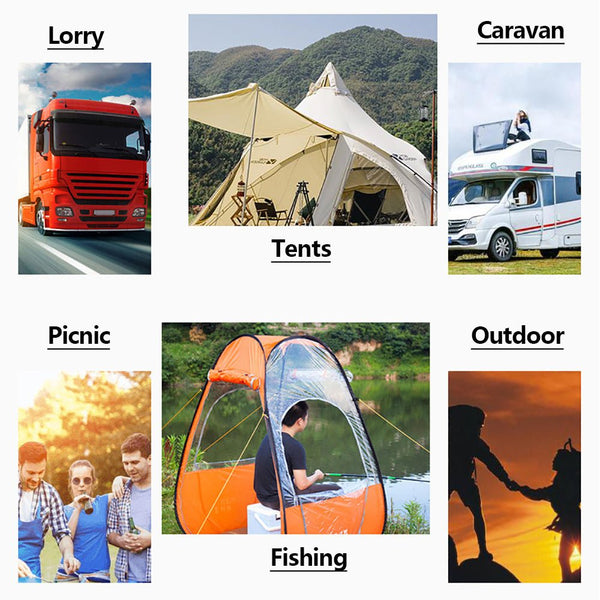 CRONY QN750 Tent air conditioning Portable Air Conditioners Home AC Cooling Unit 24V DC100-240V AC 3 Fan Speeds - Edragonmall.com