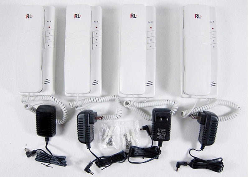 Crony RL-0510B4 Wireless Intercom System 2.4GHz Dual-Way Digital Doorbell - Edragonmall.com