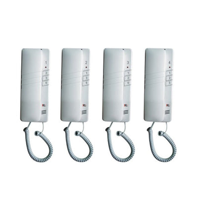 Crony RL-0510B4 Wireless Intercom System 2.4GHz Dual-Way Digital Doorbell - Edragonmall.com