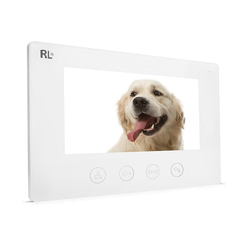 CRONY RL-B17F 7" High Definition Color Video Camera Intercoms Entry Access Control System Door Phone Doorbell - Edragonmall.com
