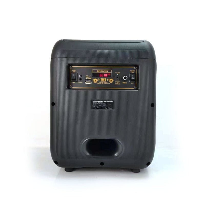 CRONY RX-8183C Speaker BT Speaker 8 Inch Small Subwoofer Speaker With Adapter - Edragonmall.com