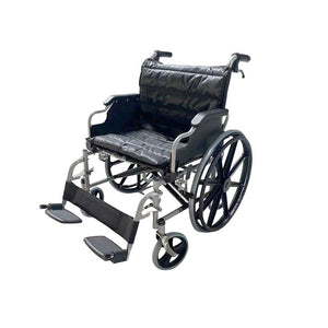 CRONY S01 Heavy-Duty Foldable Wheelchair 6061 Aluminum Alloy Frame 150KG Load Capacity 24