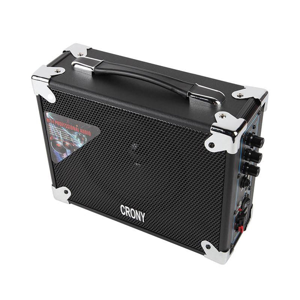 Crony S065 Que Outdoor Speaker Party Machine Karaoke System with Wireless Microphone - Edragonmall.com