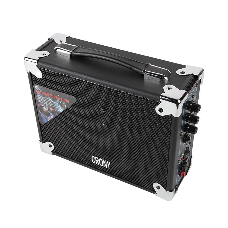 Crony S065 Que Outdoor Speaker Party Machine Karaoke System with Wireless Microphone - Edragonmall.com