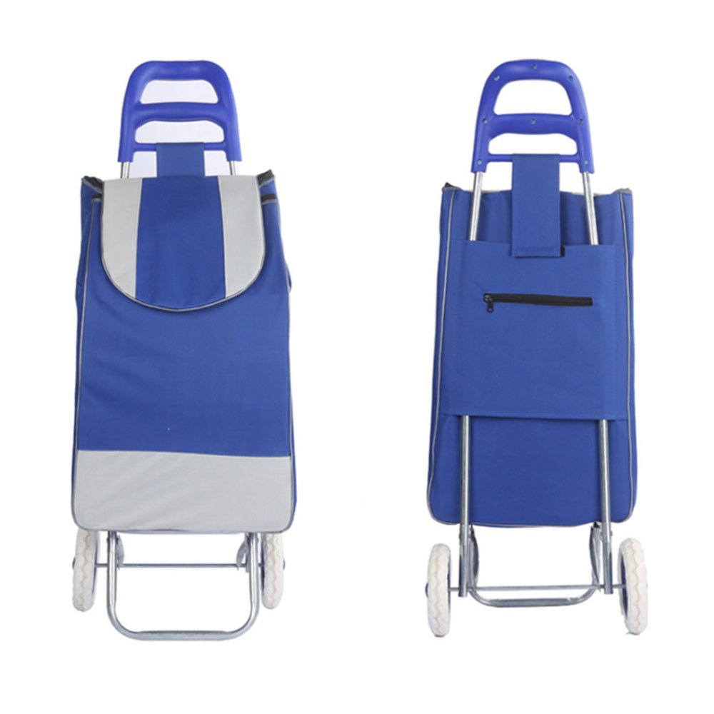 CRONY SC002 Shiping Cart Shopping Trolley Bag Folding Shopping Cart Collapsible Trolley Bag - Edragonmall.com