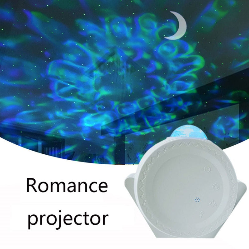 CRONY SC511-01 Touch mode 3-in-1 starry light 3 in 1 water pattern starry sky projector lamp graffiti smart atmosphere night light - Edragonmall.com