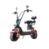 CRONY Small Harley two seat big tires with BT  1000w high power two wheels adult electric scooter Electric Motorcycle RED Spider