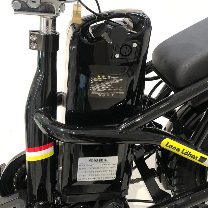 CRONY T8 Electric Delivery express Bicycle electrical scooter 12 inch 48v 10Ah electric bike - Edragonmall.com