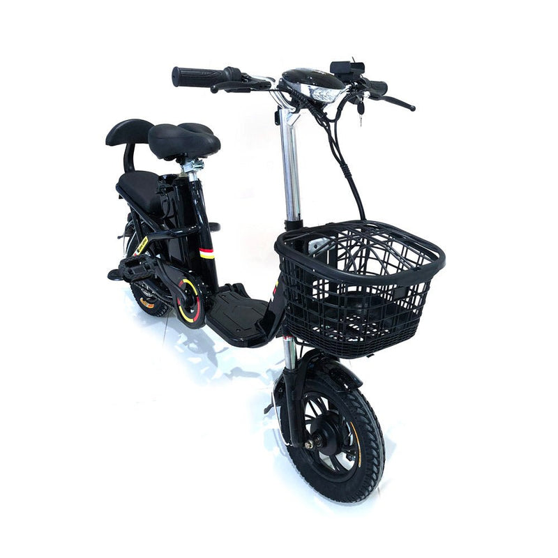 CRONY T8 Electric Delivery express Bicycle electrical scooter 12 inch 48v 10Ah electric bike - Edragonmall.com