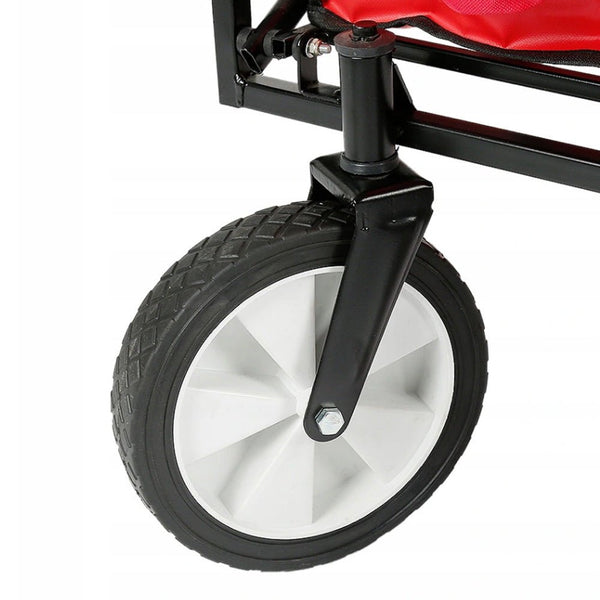 CRONY TC3015 Folding Cart Shipping Trolley Folding Garden Trolley | BLACK - Edragonmall.com