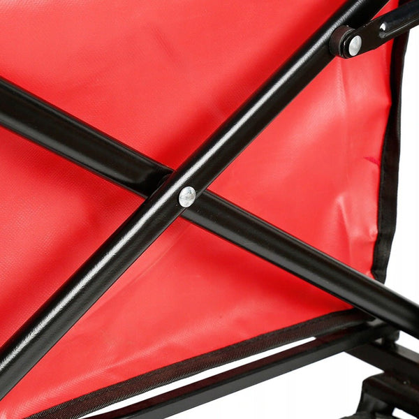 CRONY TC3015 Folding Cart Shipping Trolley Folding Garden Trolley | BLACK - Edragonmall.com