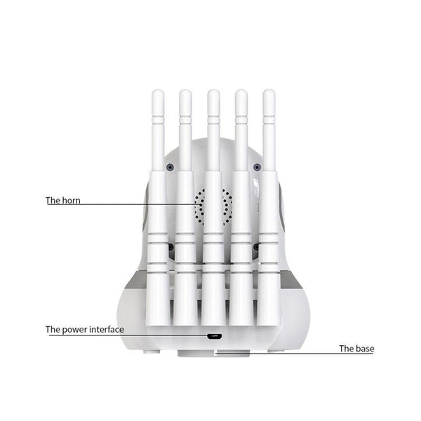 CRONY TC99-DC2S3 5G Wifi 4MP Binocular HD IP Camera 390 Eye Movement Tracking Mini Indoor Security Camera IP Camera - Edragonmall.com