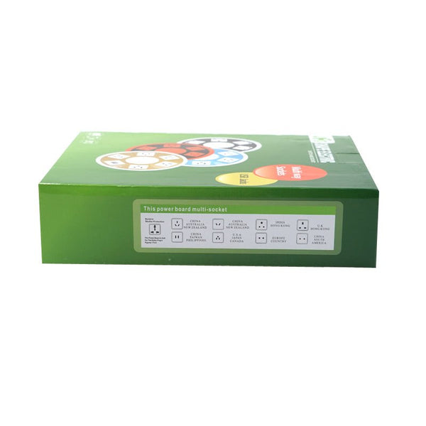 Crony UFO 5 way socket with 2 usb - Edragonmall.com