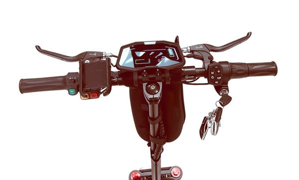 CRONY V18 Dual drive 2400W 48V 18A+BT E-Scooter Max Speed 60km/h With bluetooth audio with speakers Electric scooter - Edragonmall.com