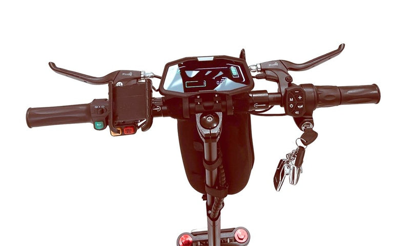 CRONY V18 Dual drive 2400W 48V 18A+BT E-Scooter Max Speed 60km/h With bluetooth audio with speakers Electric scooter - Edragonmall.com