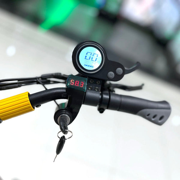 CRONY V8 Dual Moto 3200W App Folding E-Scooter electric scooter skate board scooter - Edragonmall.com