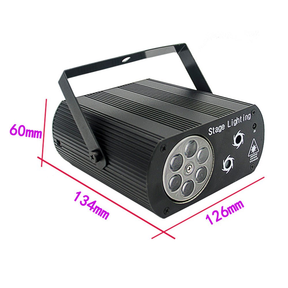 CRONY Voice Control Christmas Light LED Snowflake Laser Light Pattern Light Outdoor Party Light Decoration Light KTV Stage Light - Edragonmall.com