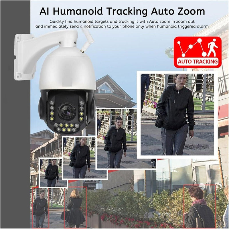 VST-WF93AR-5MP-30X 4G Camera Surveillance Camera 30X Zoom WiFi/4G PTZ IP Camera Outdoor 4K 8MP Humanoid Tracking