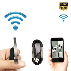 CRONY W3-T Super Mini Wireless Camera WiFi Connection HD 1080P BVCAM Remote View Slot Microphone Audio Camcorder