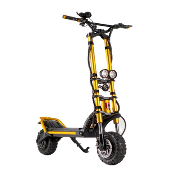 CRONY Warwolf Q12Plus Max Speed 100km/h dual-drive high-speed electric scooter 11inch Electric Scooter 72v 28AHLG with Seat - Edragonmall.com