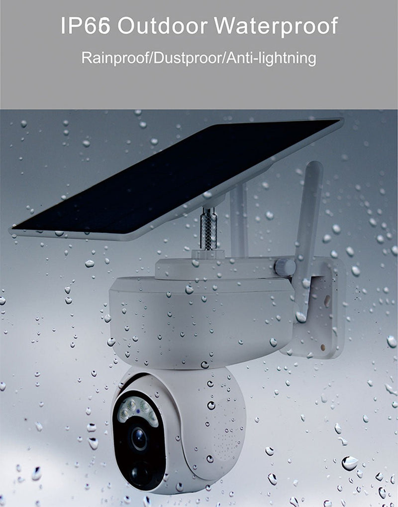 CRONY WIFI RBX-S30 Low power WIFI solar camera 1080P 2MP PIR CCTV Surveillance Security Light Solar Panel IP Camera - Edragonmall.com