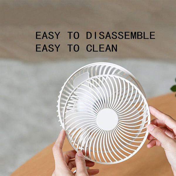CRONY WT-RD09 Telescopic Outdoor Fan With LED lighting Tripod Household Retractable Fan USB Rechargeable Outdoor Camping Multifunctional Fan - Edragonmall.com