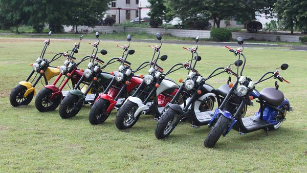 CRONY X1 Harley Electrocar car Citycoco Fat Tire Electric motorcycle | National flag - Edragonmall.com