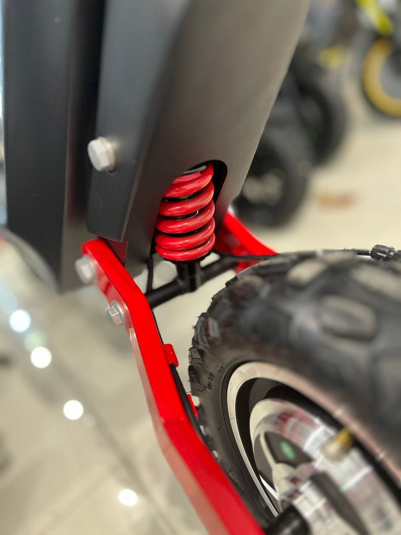 CRONY X10 Dual Moto Max Rang 80KM + App Folding E-Scooter 11 Inch Off-Road Scooter 2400W Dual Motor Foldable Electric Scooter - Edragonmall.com