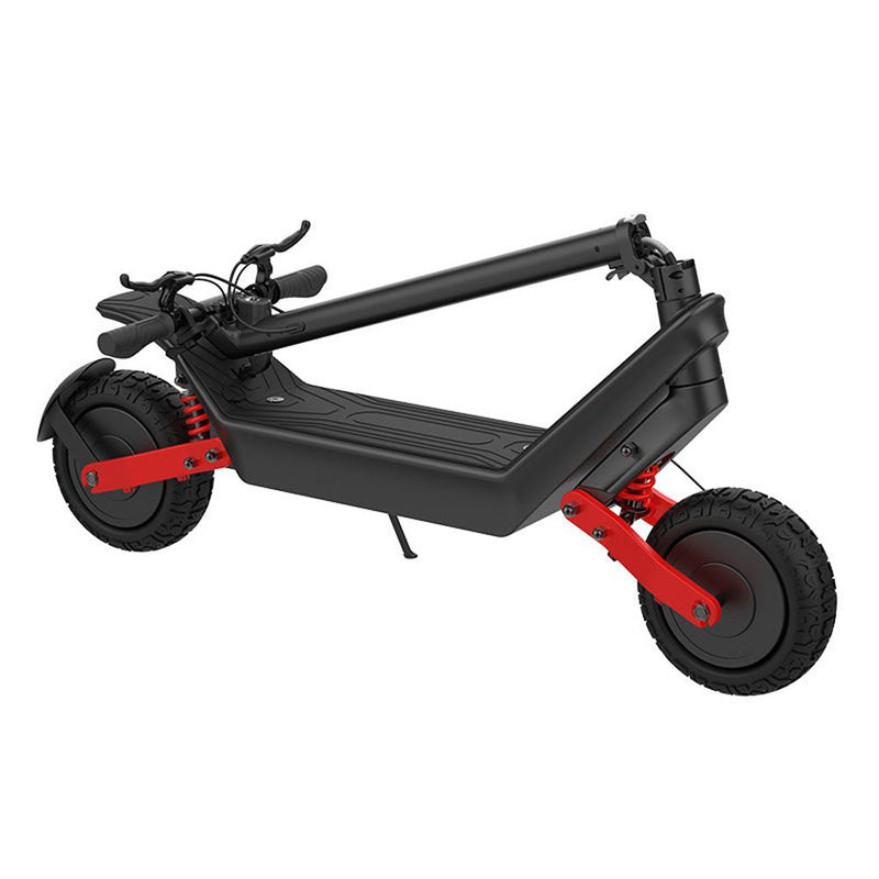 CRONY X10 Dual Moto Max Rang 80KM + App Folding E-Scooter 11 Inch Off-Road Scooter 2400W Dual Motor Foldable Electric Scooter - Edragonmall.com