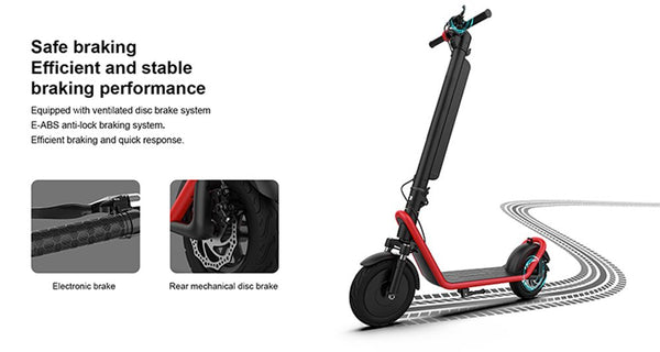 X11 Max 40-60KM/H APP Folding E-Scooter electric scooter motorcycle 36V 13AH 450W