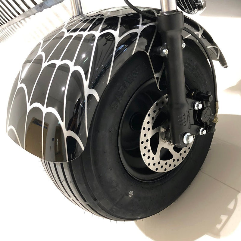 CRONY X3 BIG HARLEY+LI-ion battery+BT+double seat Electric motorcycle | Black - Edragonmall.com