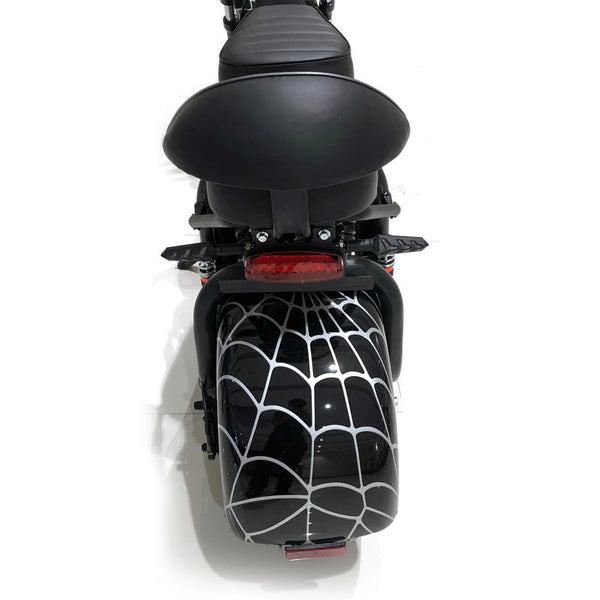 CRONY X3 BIG HARLEY+LI-ion battery+BT+double seat Electric motorcycle | Black - Edragonmall.com