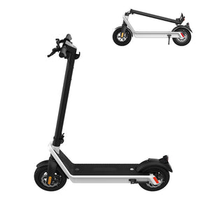 CRONY X9 Plus Folding E-scooter 500W 36V 15.6AH 35-65KM Range Disc Brakes Aluminum Alloy Frame LCD Display LED Headlamp Easy Folding