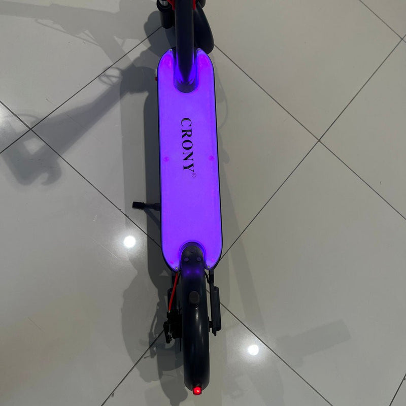 CRONY  XM M365 Scooter APP with 7 colors LED with APP Aluminium Alloy Folded 8 Inch tires
