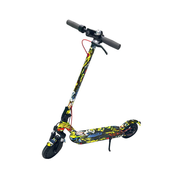 CRONY XM M365 with Suspension and APP Red spid Black spid Color the letter Sunflower E-Scooter - Edragonmall.com