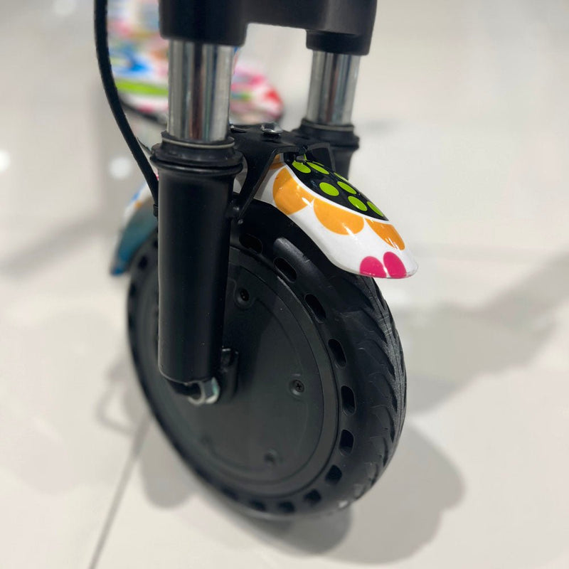 CRONY XM M365 with Suspension and APP Red spid Black spid Color the letter Sunflower E-Scooter - Edragonmall.com