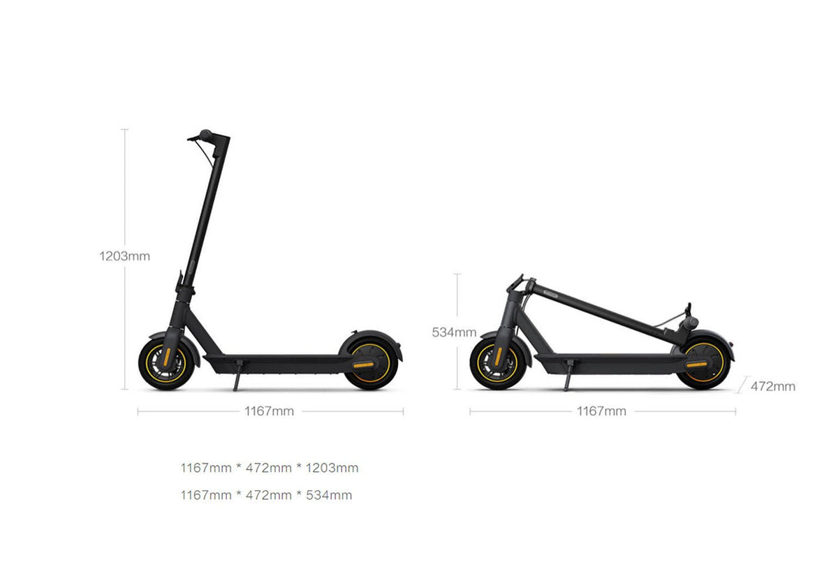 CRONY XM MAX With Antivibrator E-Scooter APP 30km/h Aluminium Alloy Folded 10 Inch tires | Dark grey - Edragonmall.com