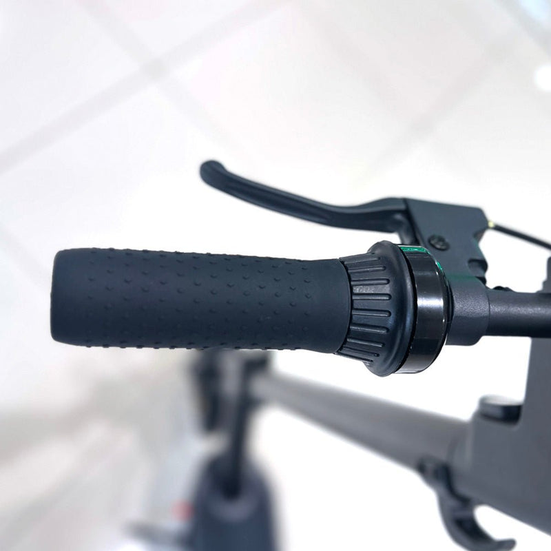 CRONY XM MAX ZHONG With Antivibrator E-Scooter APP 30km/h Aluminium Alloy Folded 10 Inch tires | Dark grey - Edragonmall.com