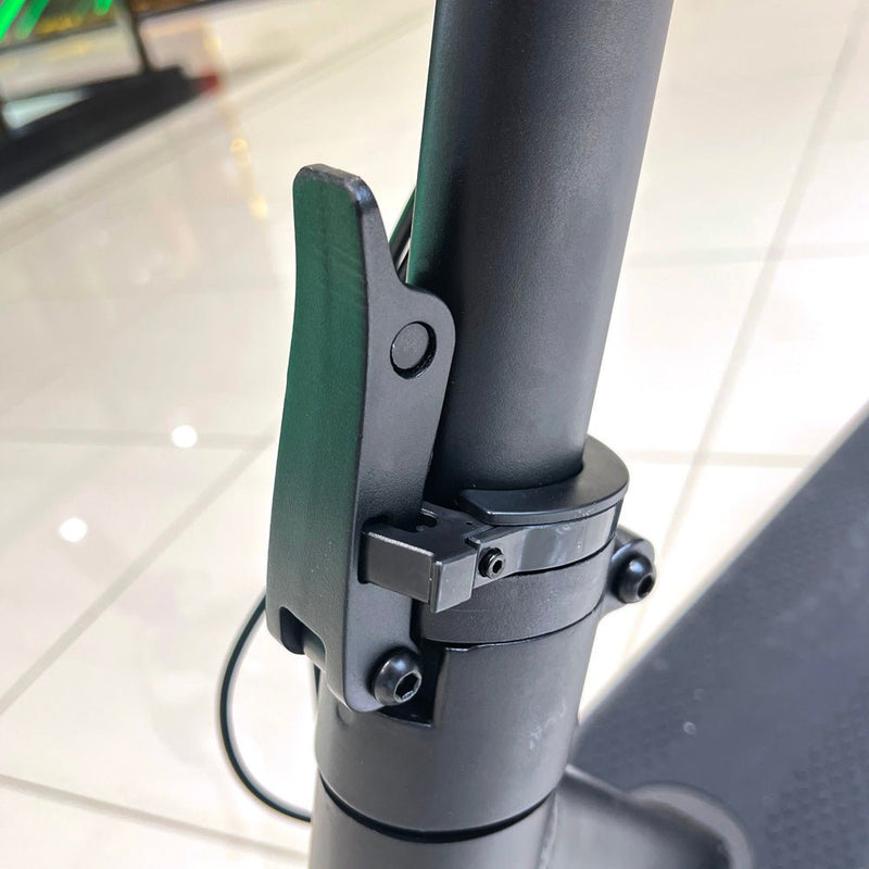 CRONY XM MAX ZHONG With Antivibrator E-Scooter APP 30km/h Aluminium Alloy Folded 10 Inch tires | Dark grey - Edragonmall.com