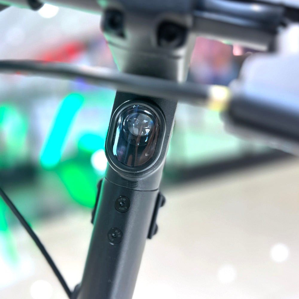 CRONY XM MAX ZHONG With Antivibrator E-Scooter APP 30km/h Aluminium Alloy Folded 10 Inch tires | Dark grey - Edragonmall.com