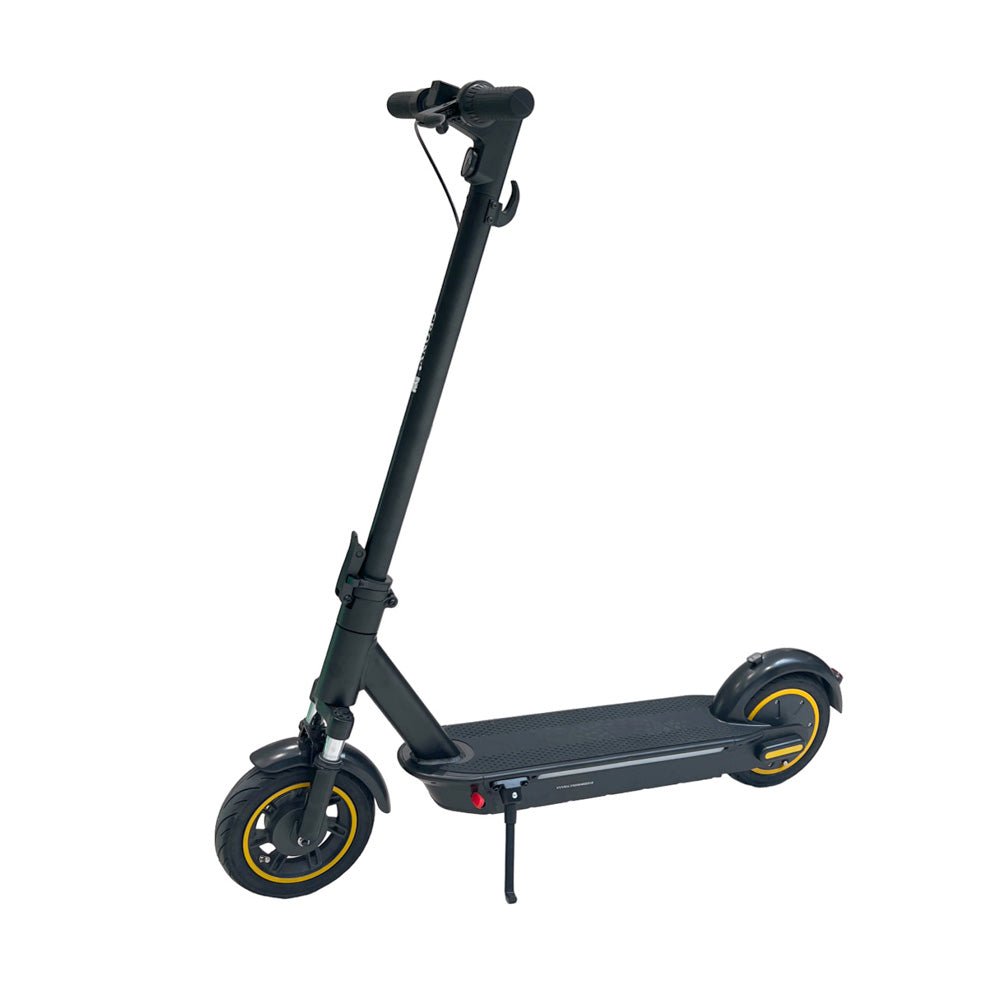 CRONY XM MAX ZHONG With Antivibrator E-Scooter APP 30km/h Aluminium Alloy Folded 10 Inch tires | Dark grey - Edragonmall.com