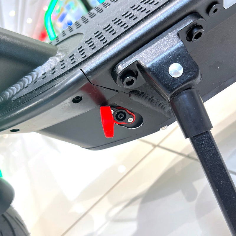 CRONY XM MAX ZHONG With Antivibrator E-Scooter APP 30km/h Aluminium Alloy Folded 10 Inch tires | Dark grey - Edragonmall.com