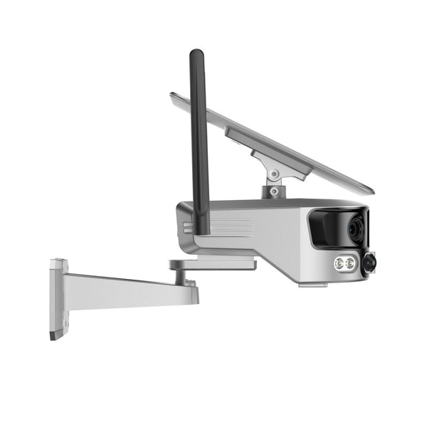 Y6 4G-4K-8MP-4X 180°Wide Angle Solar Battery Camera Y6 WiFi-4K-8MP-180°Wide Angle Solar Battery Camera with 6W Solar Panel