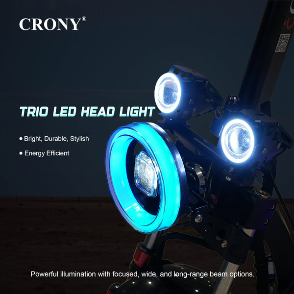 CRONY DK-11 LED 2800W high-performance E-Scoot bike built for power and stability. It features dual 2800W motors reaching speeds up to 95 KM/H, powered by a 60V 13AH lithium battery with a range of 25–40 KM