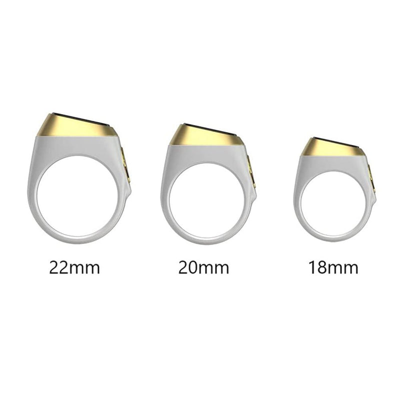 E01 Smart ring Smart Tasbeehi Ring Counter Tasbih Ring Prayer Ring - Edragonmall.com